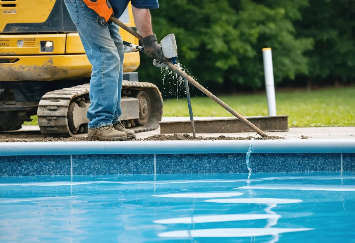 Pool builder simpsonville sc in Greenville